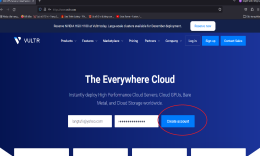 mở tài khoản và cài đặt VPS trên Vult